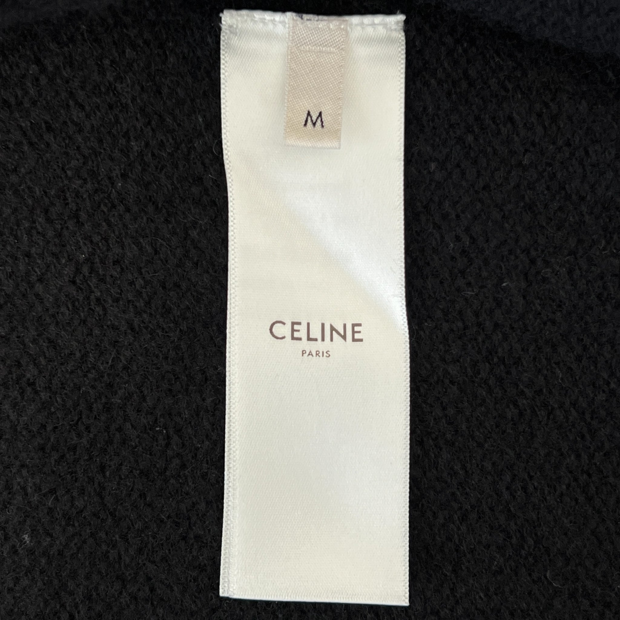 CELINE 2021AW × HEDI SLIMANE Loose Fit Cashmere Knit Long Cardigan