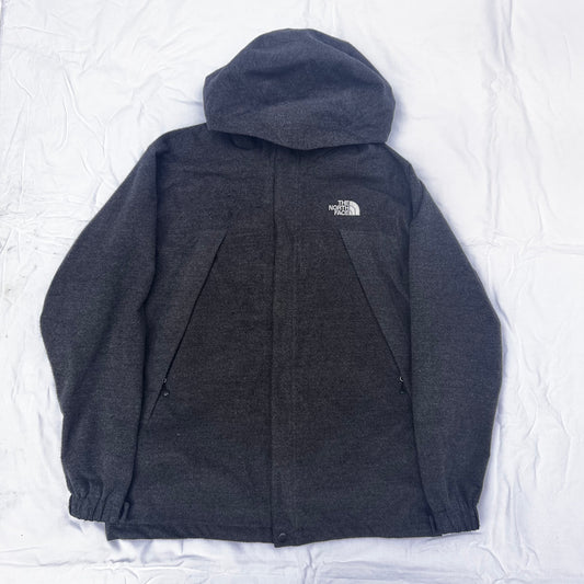 THE NORTH FACE FLEECE JACKET DARK GREY