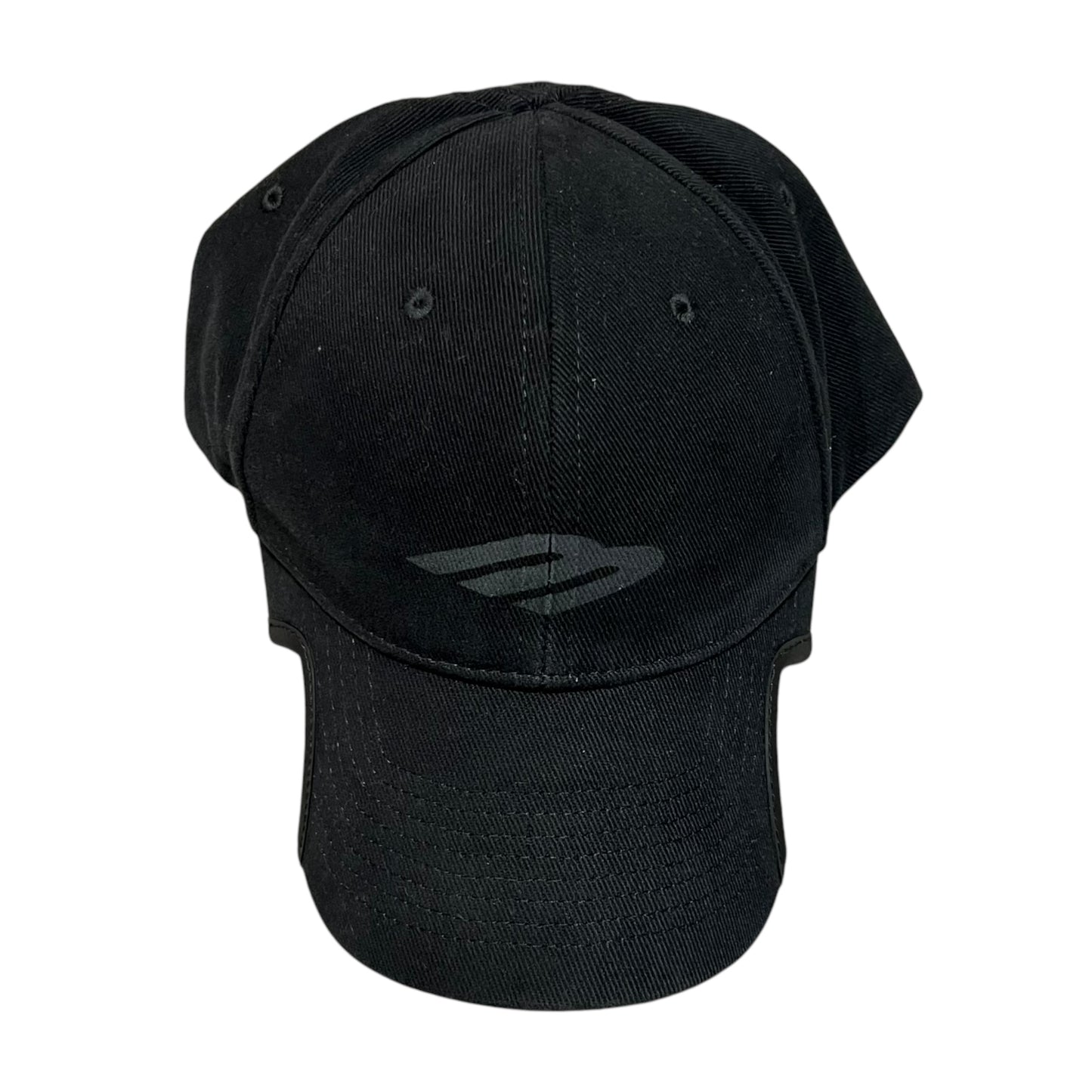 BALENCIAGA 2023AW 3B Stencil Black Cotton Baseball Cap