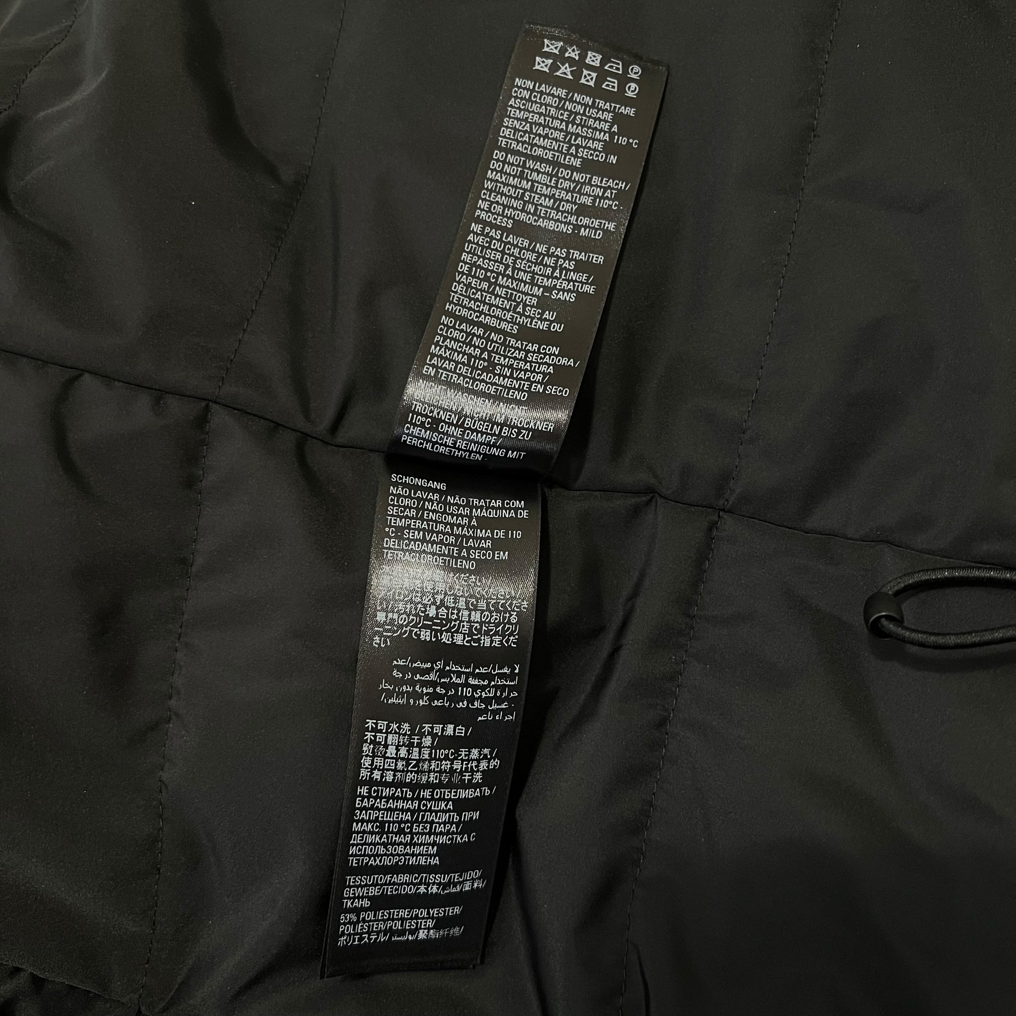 BALENCIAGA 2023AW Incognito Puffer Down Jacket with Detachable Scarf