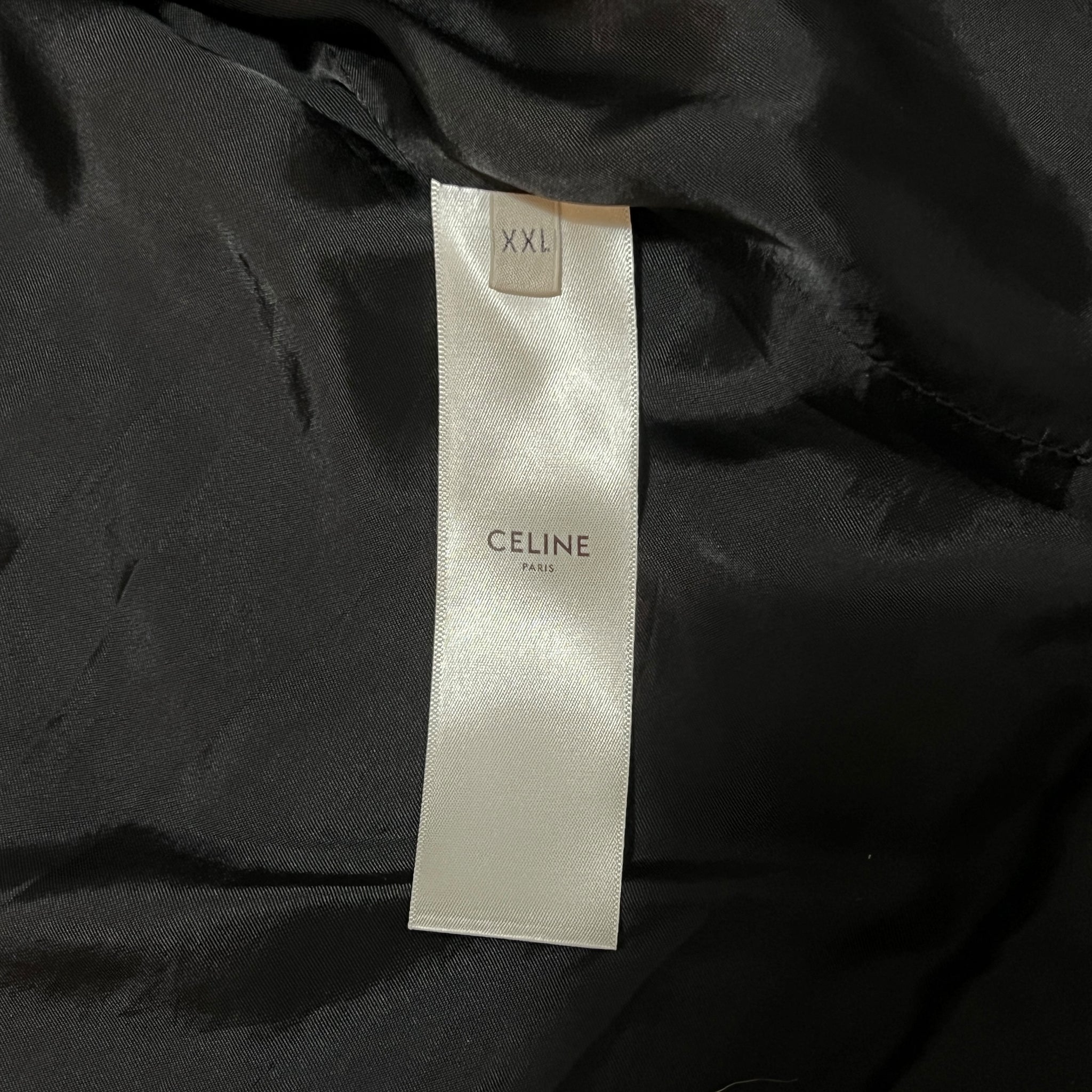 CELINE Triomphe Teddy Jacket In Double Face Unisex Jersey