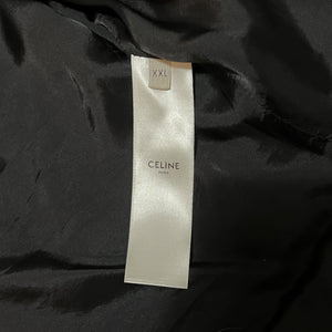 CELINE Triomphe Teddy Jacket In Double Face Unisex Jersey