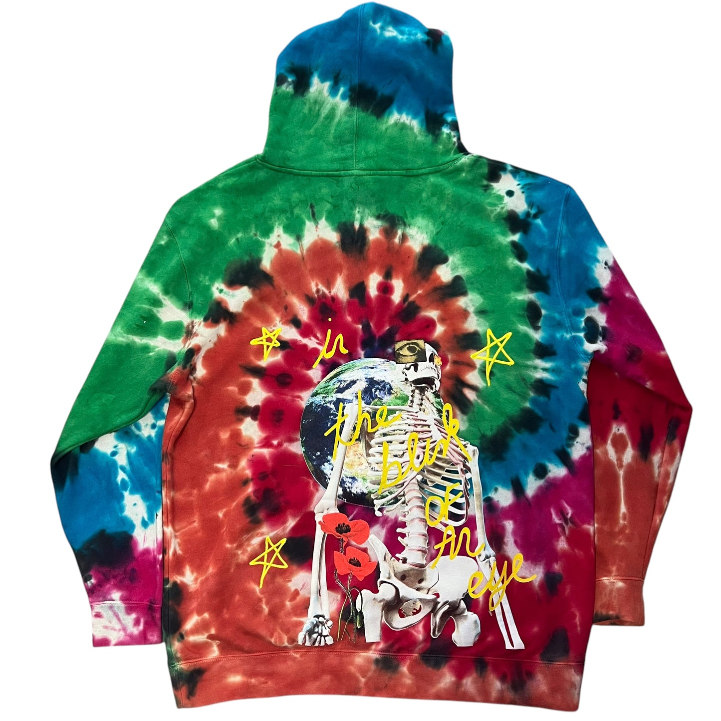 Travis Scott Astroworld Europe 2019 tour wish you were here tye-dye hoodie