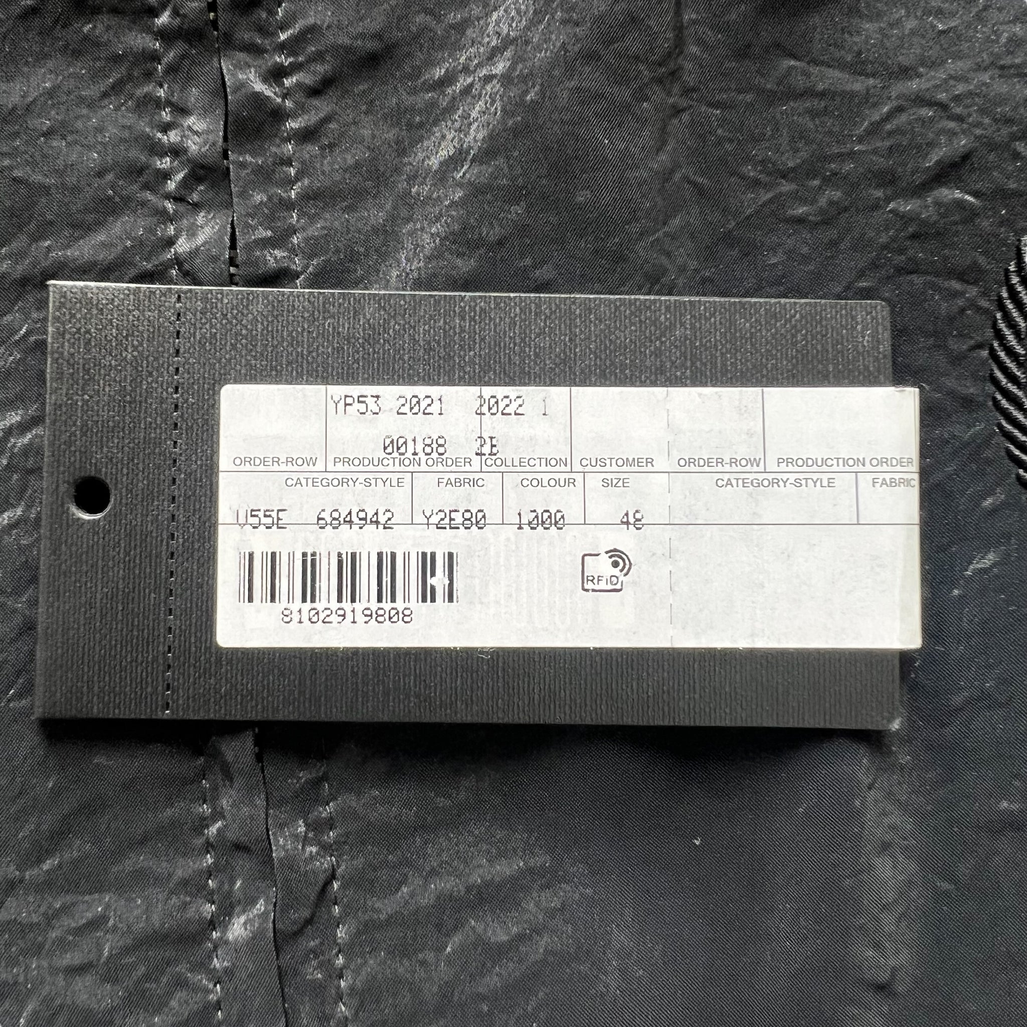 SAINT LAURENT PARIS 22SS ZIP UP BOMBER JACKET