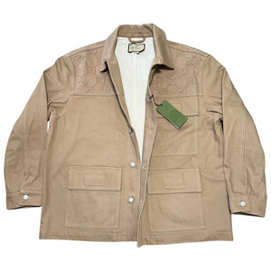 GUCCI 2023AW Detail Organic Denim Jacket