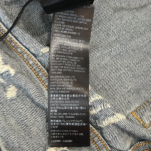 BALENCIAGA 2023SS Super Destroyed Large Fit Baggy Denim Pants