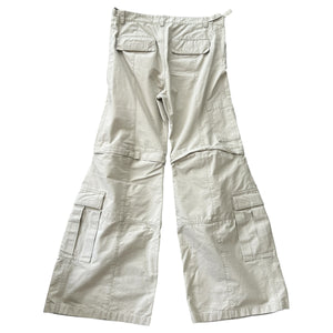 BALENCIAGA 2023AW Flared Convertible Zip-Off Cargo Pants