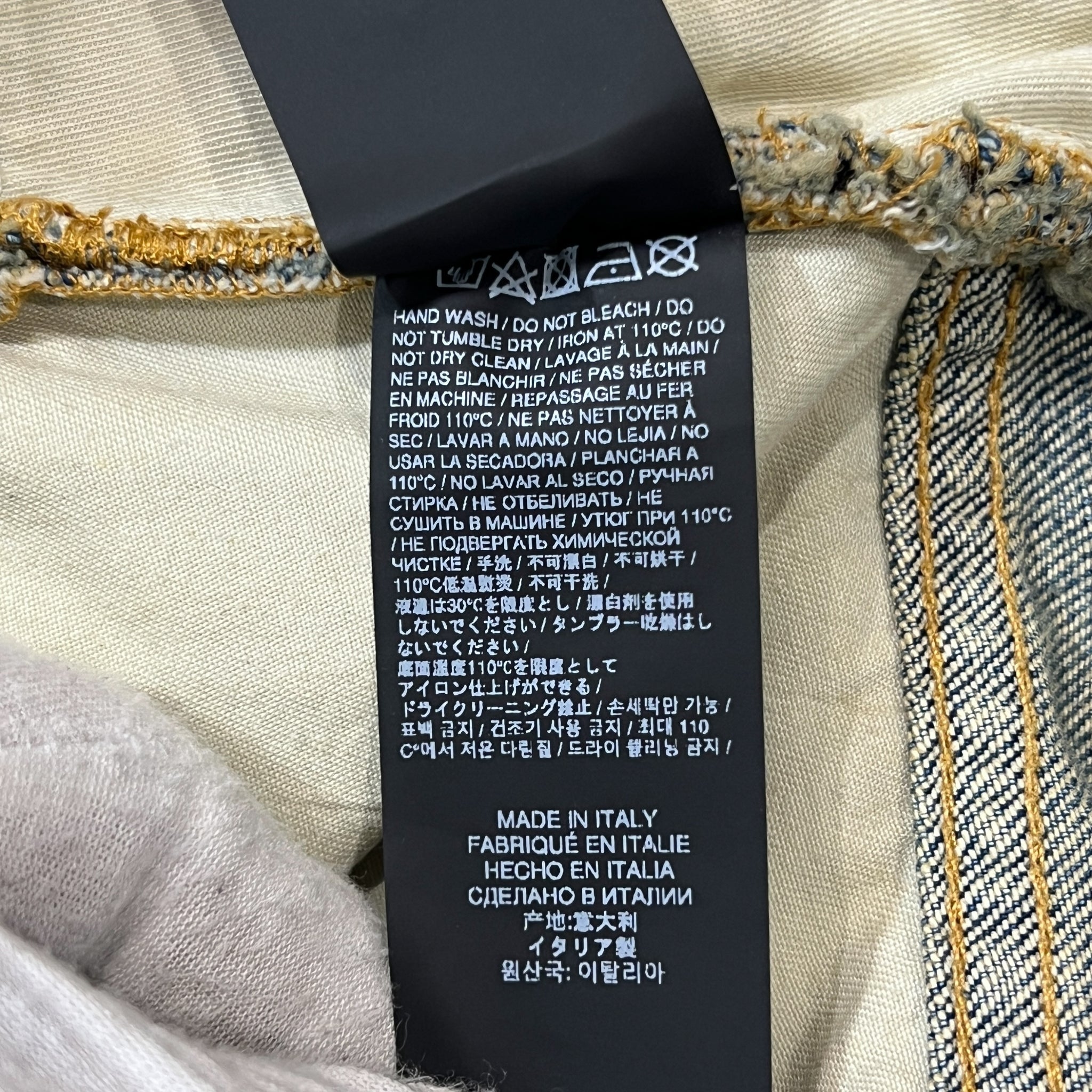 424 “Big Daddy” Destroyed Denim Shorts