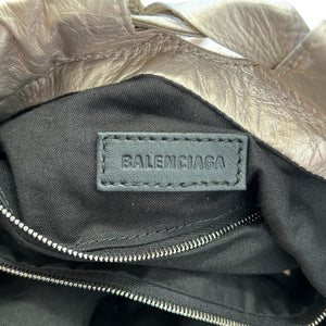 BALENCIAGA クラッシュ スモール チェーンショルダーバッグ メタリックシルバー