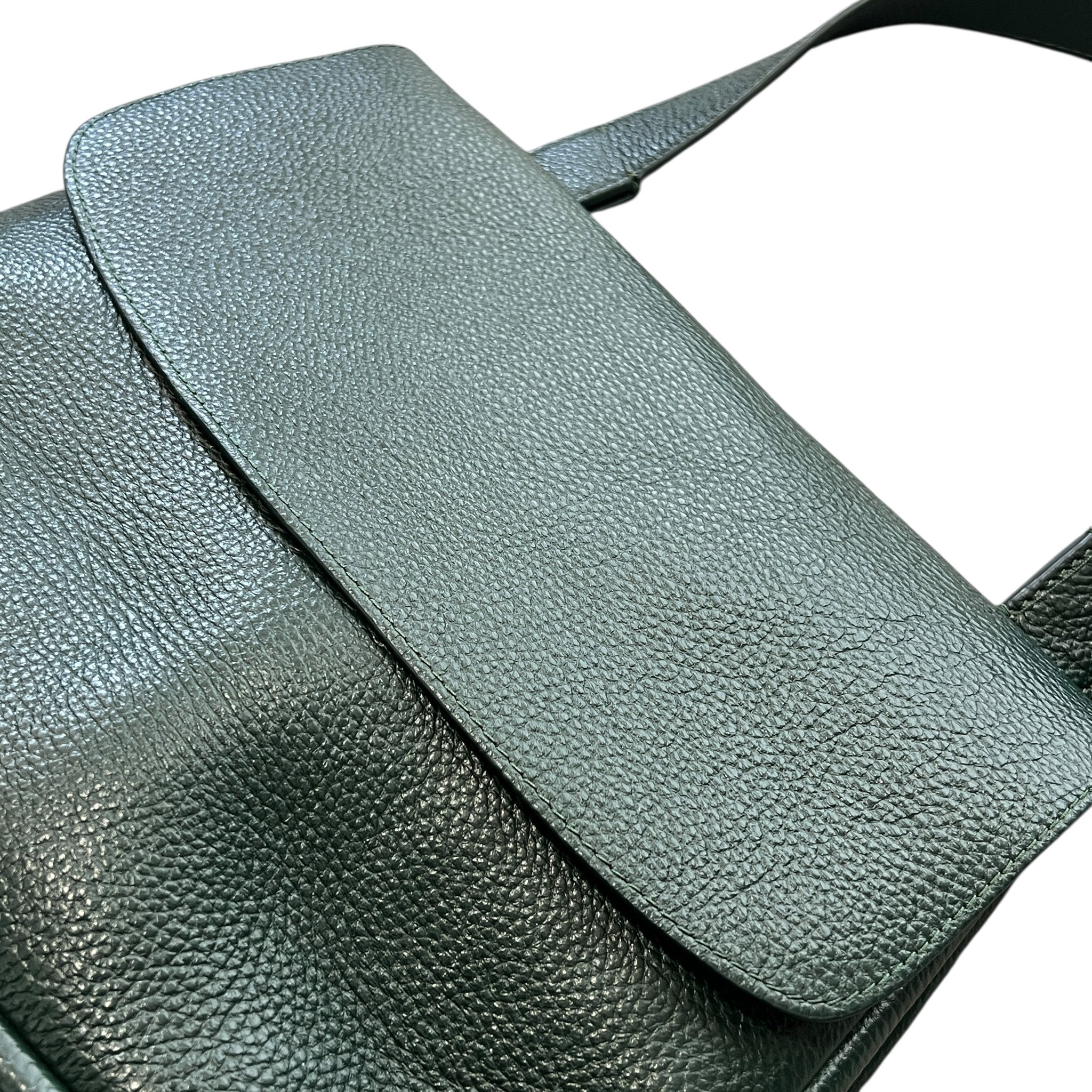 THE ROW Calfskin Small Leather Mall Bag