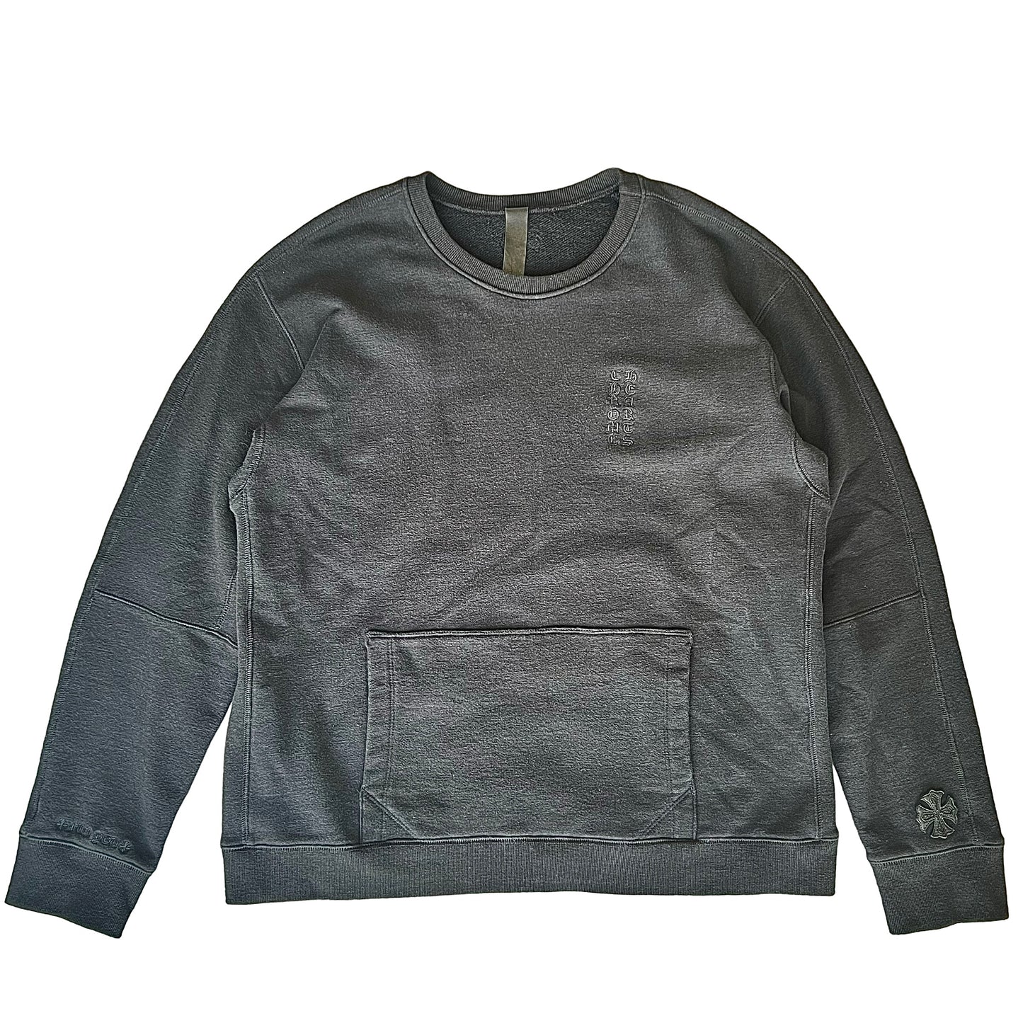 CHROME HEARTS Y NOT CROSSPATCH CREW NECK SWEATER