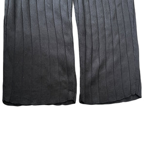 BALENCIAGA 2022SS Silk Ribs Knit Large Baggy Pants