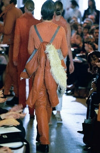 HELMUT LANG 1999AW Vintage Moleskin Astro Biker Pants