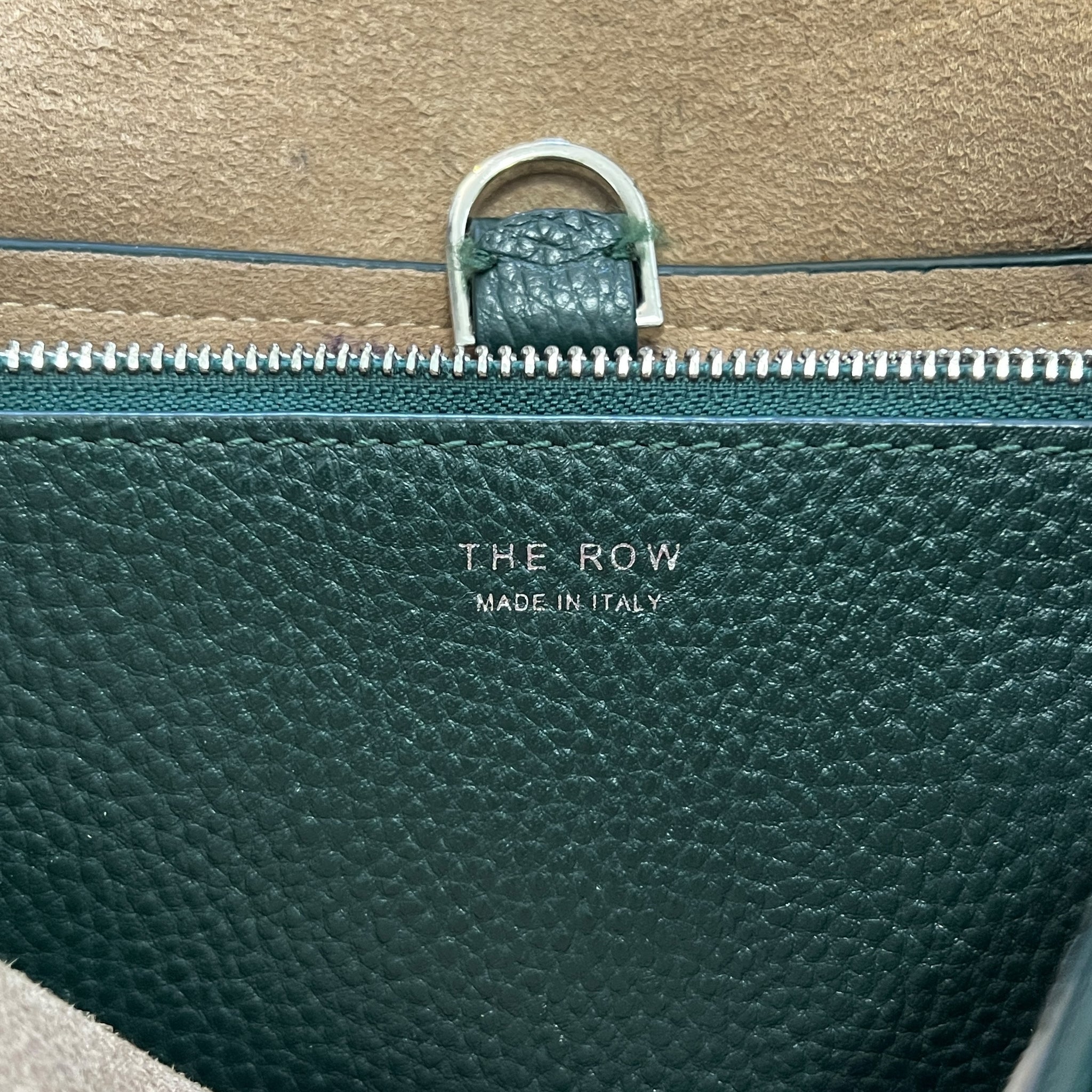 THE ROW Calfskin Small Leather Mall Bag