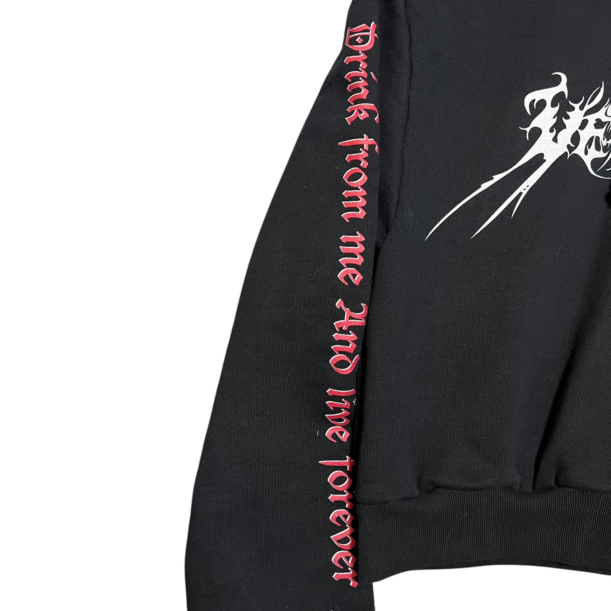 VETEMENTS 2016AW Demna Gvasalia Total Fucking Darkness Pullover Sweat Hoodie