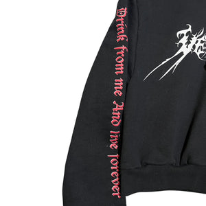 VETEMENTS 2016AW Demna Gvasalia Total Fucking Darkness Pullover Sweat Hoodie