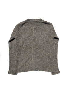 RICK OWENS 2012AW MOUNTAIN GREY KNIT CARDIGAN