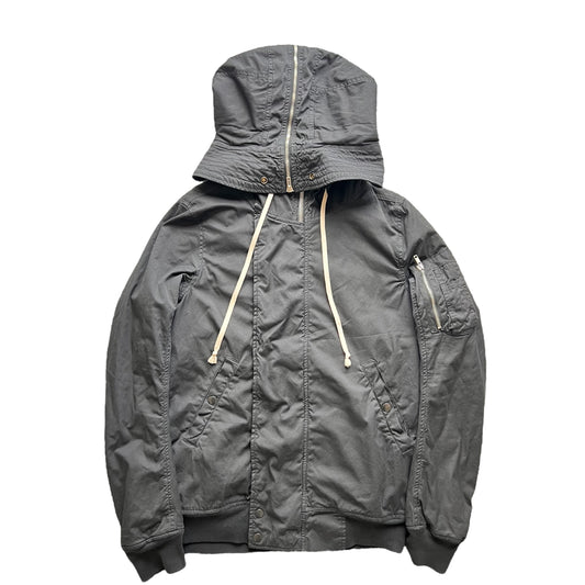 RICK OWENS 07AW Exploder Hooded Bomber Jacket