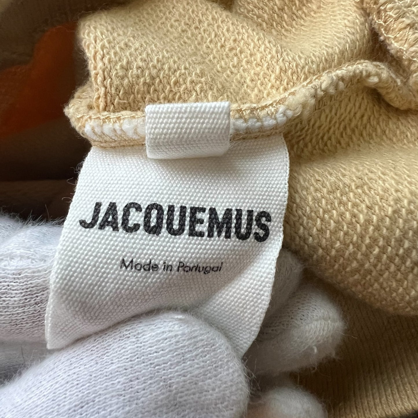 JACQUEMUS Beige Cotton Sweat