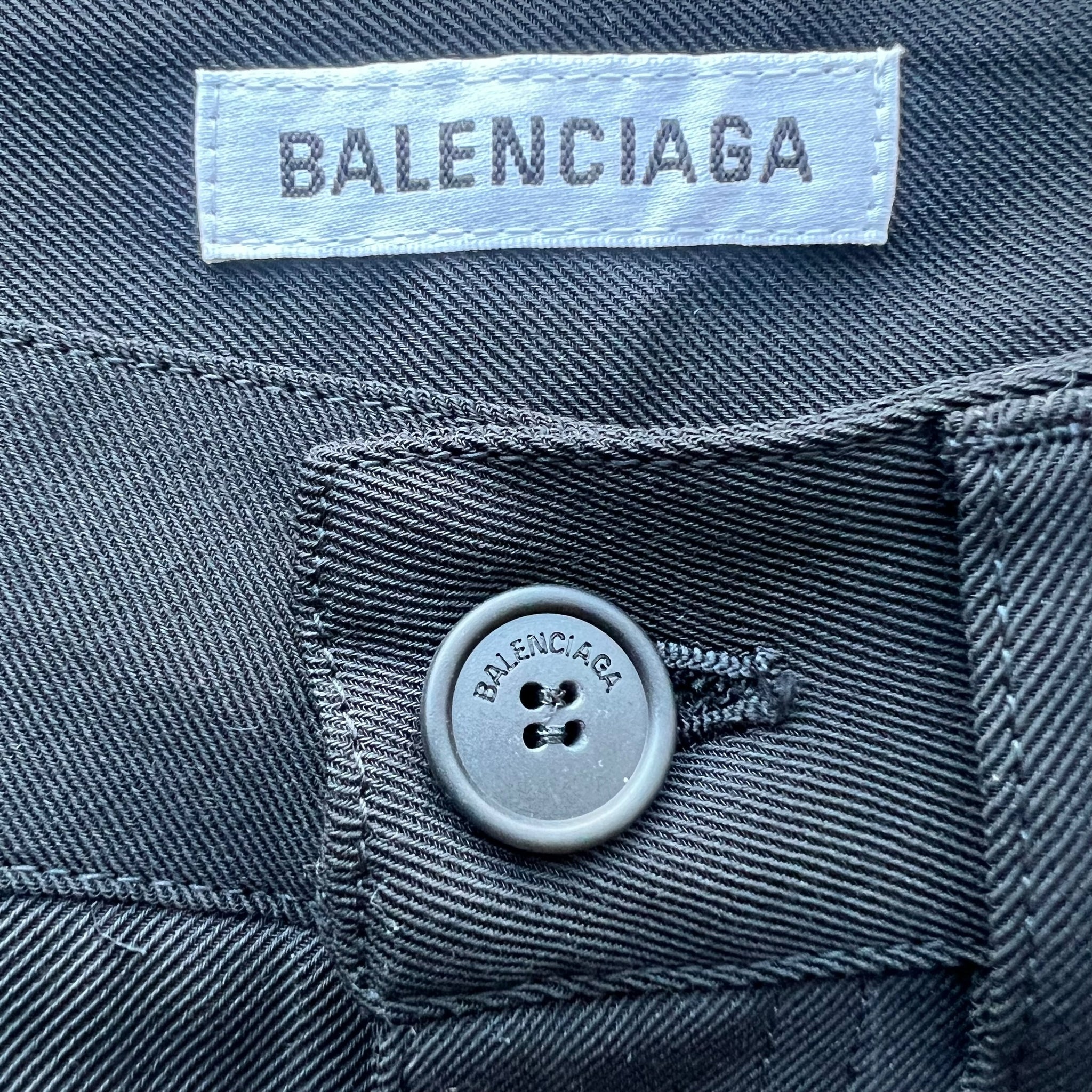 BALENCIAGA 2020ss demna oversized woolcotton slacks pants