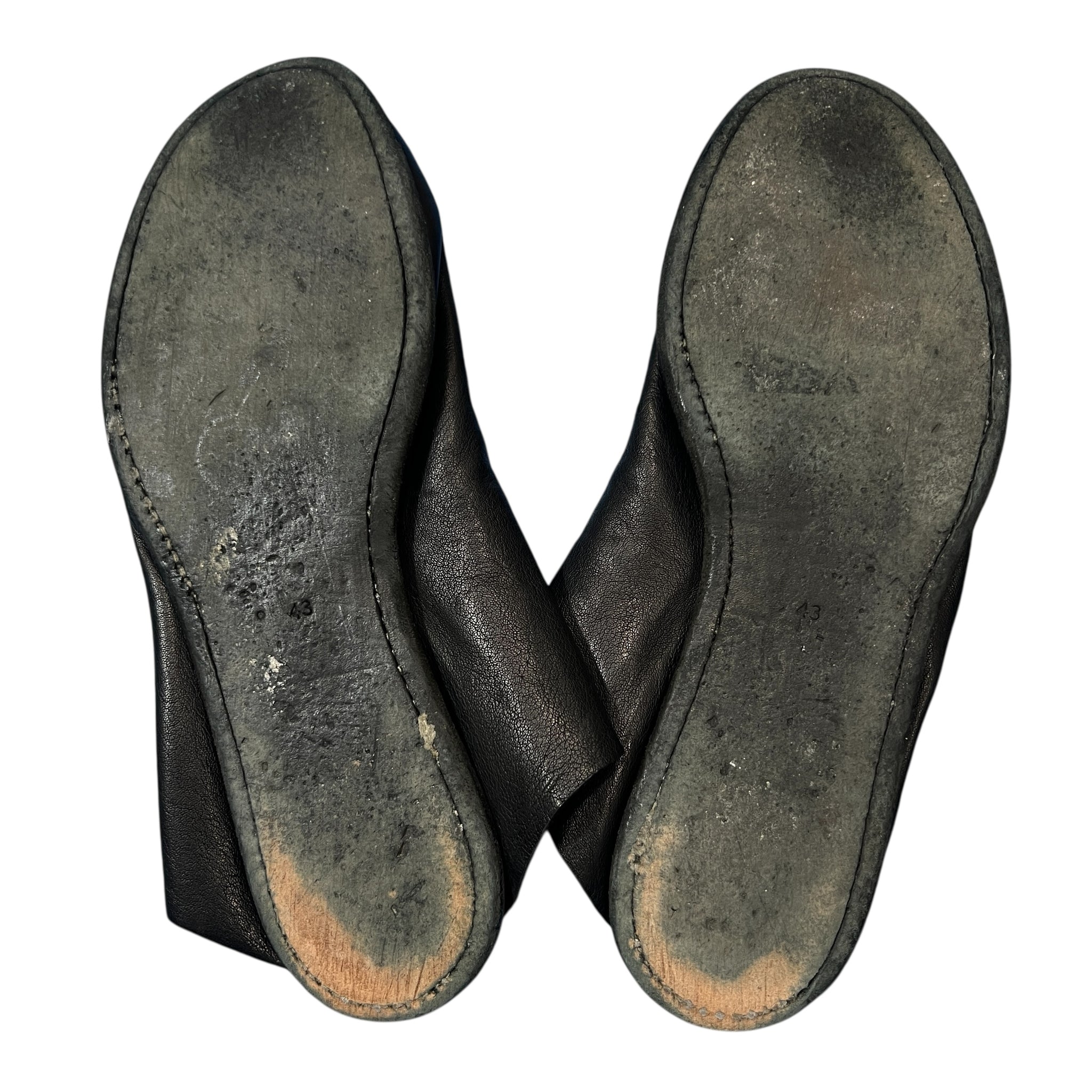 RUGGERO GUIDI E29 Kangaroo Full Grain Ulined Leathei Mule