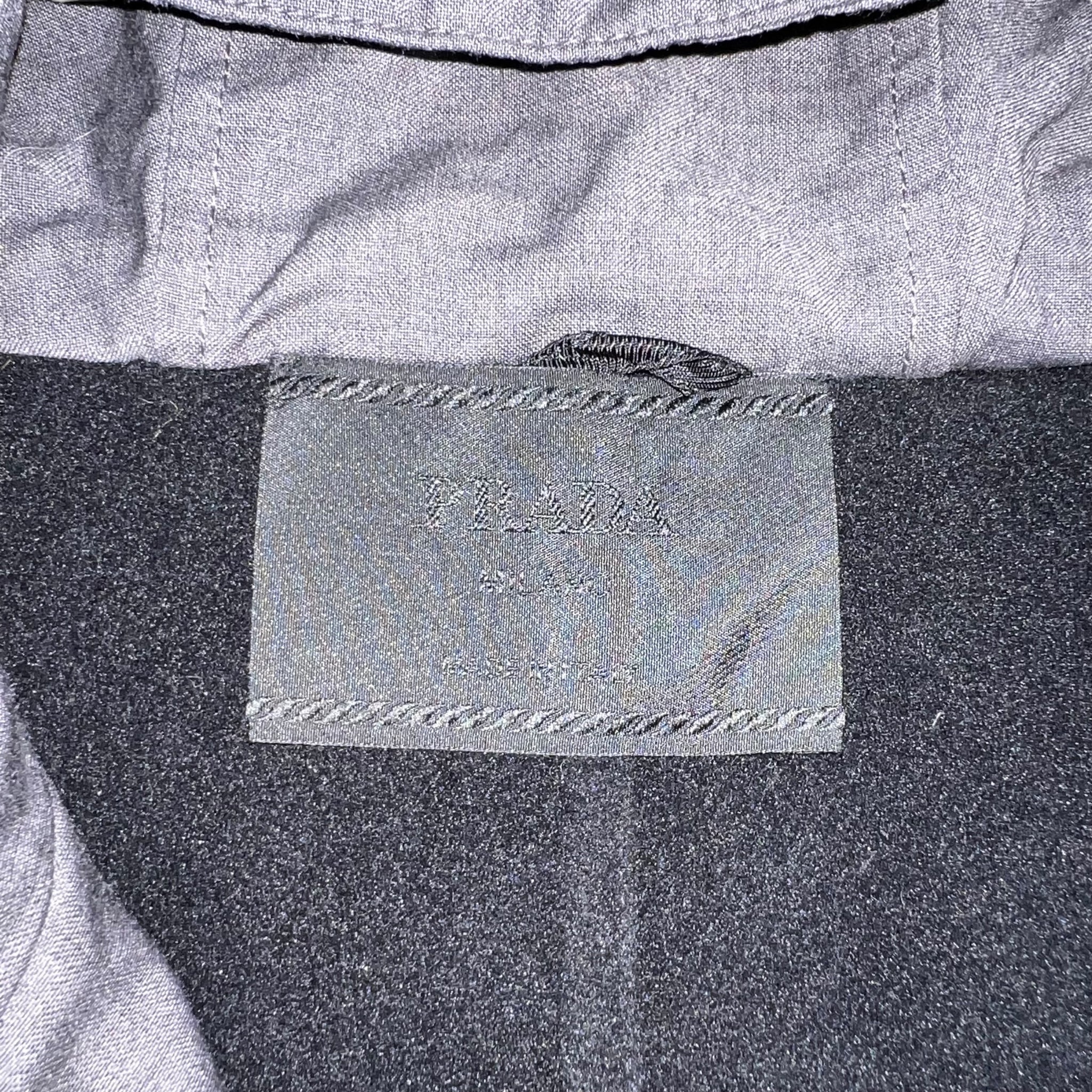 PRADA 1999AW WOOL PADDED ANORAK JACKET