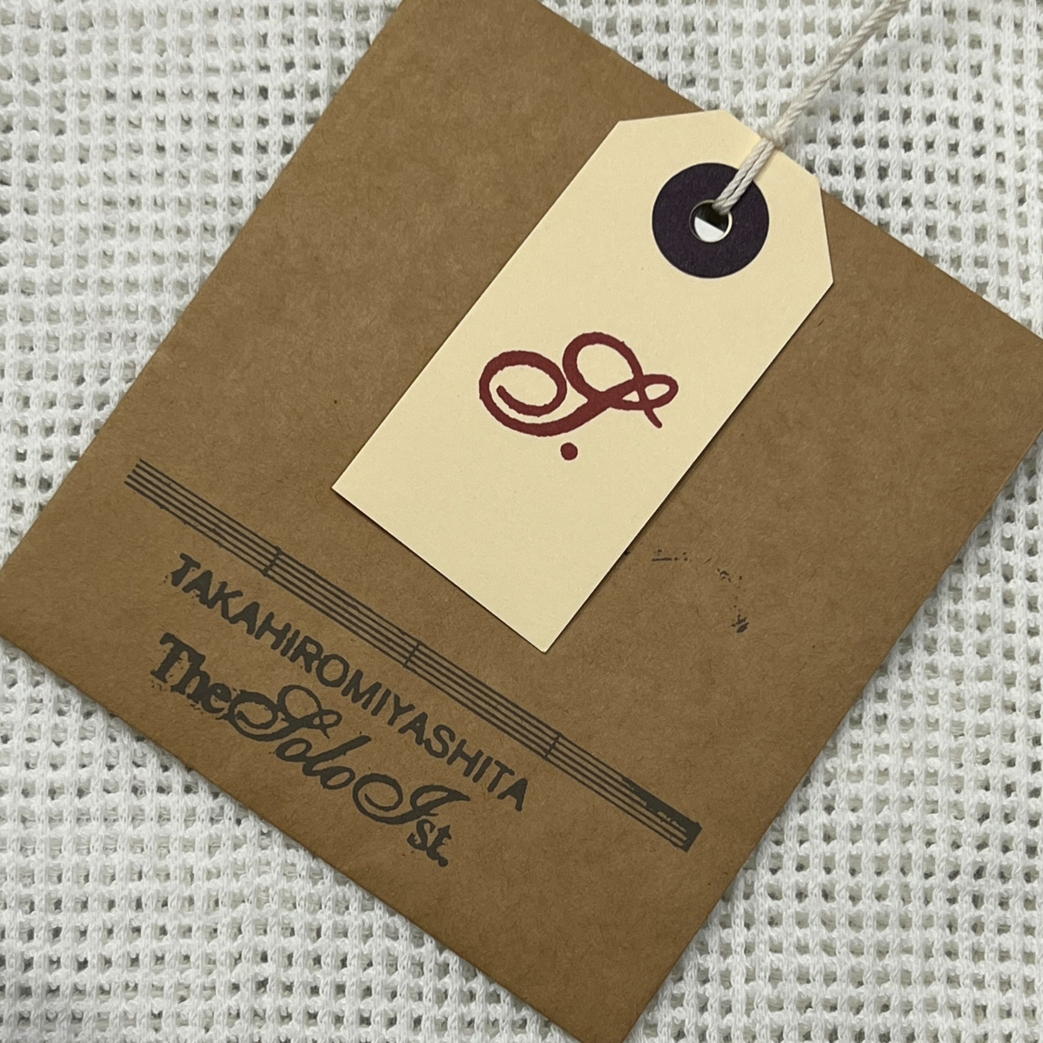 TAKAHIROMIYASHITA The Soloist. 2025SS Utility Mesh Tank Off-white