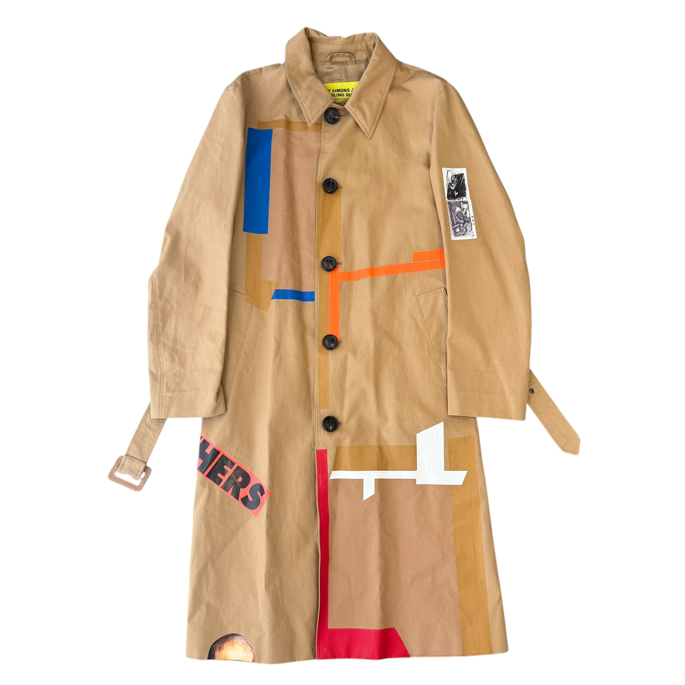 RAF SIMONS / STERLING RUBY AUTUMN-WINTER 2014 COLLABORATION TRENCH
