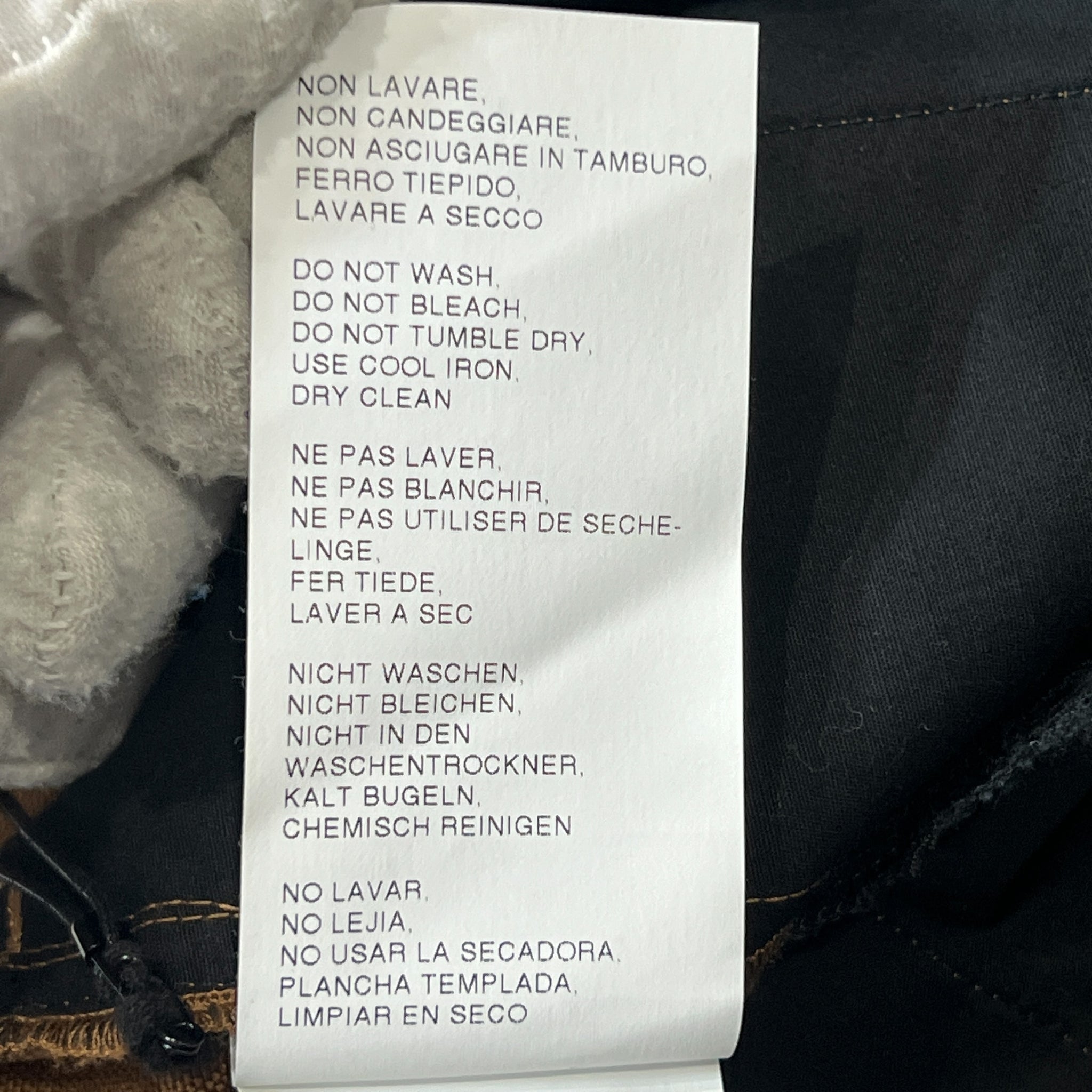 1017 ALYX 9SM Super Kid Mohair Wool Straps Suit Pants