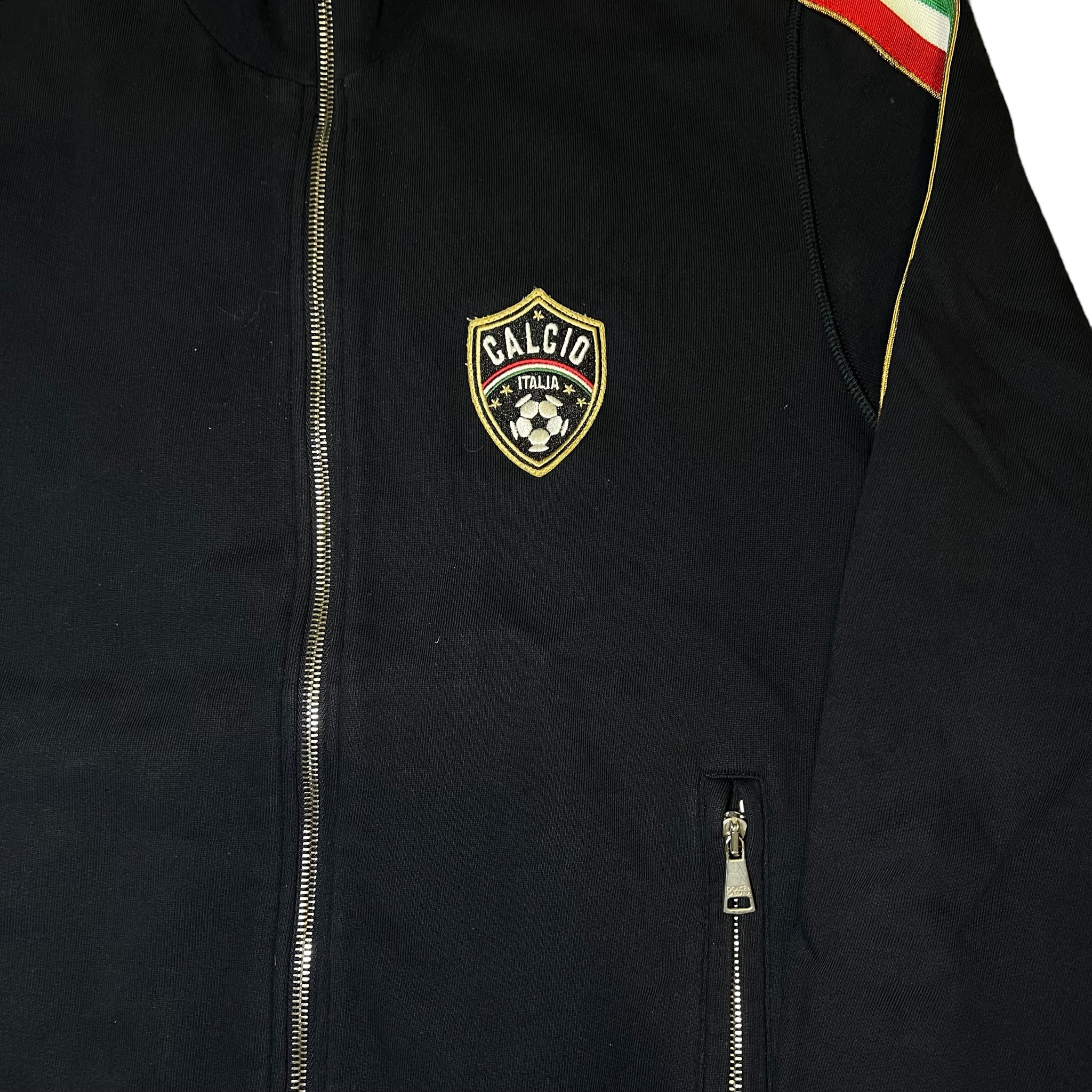 DOLCE&GABBANA FOOTBALL MOTIF ''CALCIO'' BACK NUMBER 15 WAPPEN ITAIY COLOR 3 LINE SETUP JERSEY