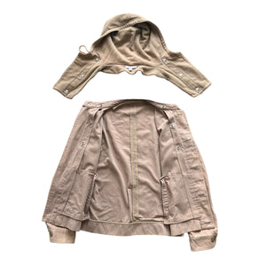 HELMUT LANG 2004AW REMOVABLE HOODED JACKET