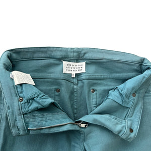 Maison Margiela 2013SS Green Cotton Skinny Pants