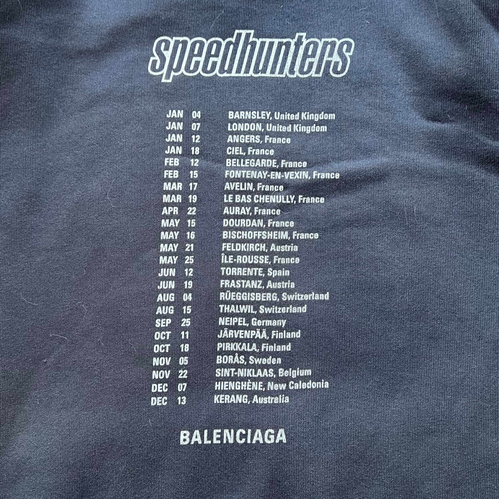 BALENCIAGA 2018AW Speed hunters Pull Over Hoodie