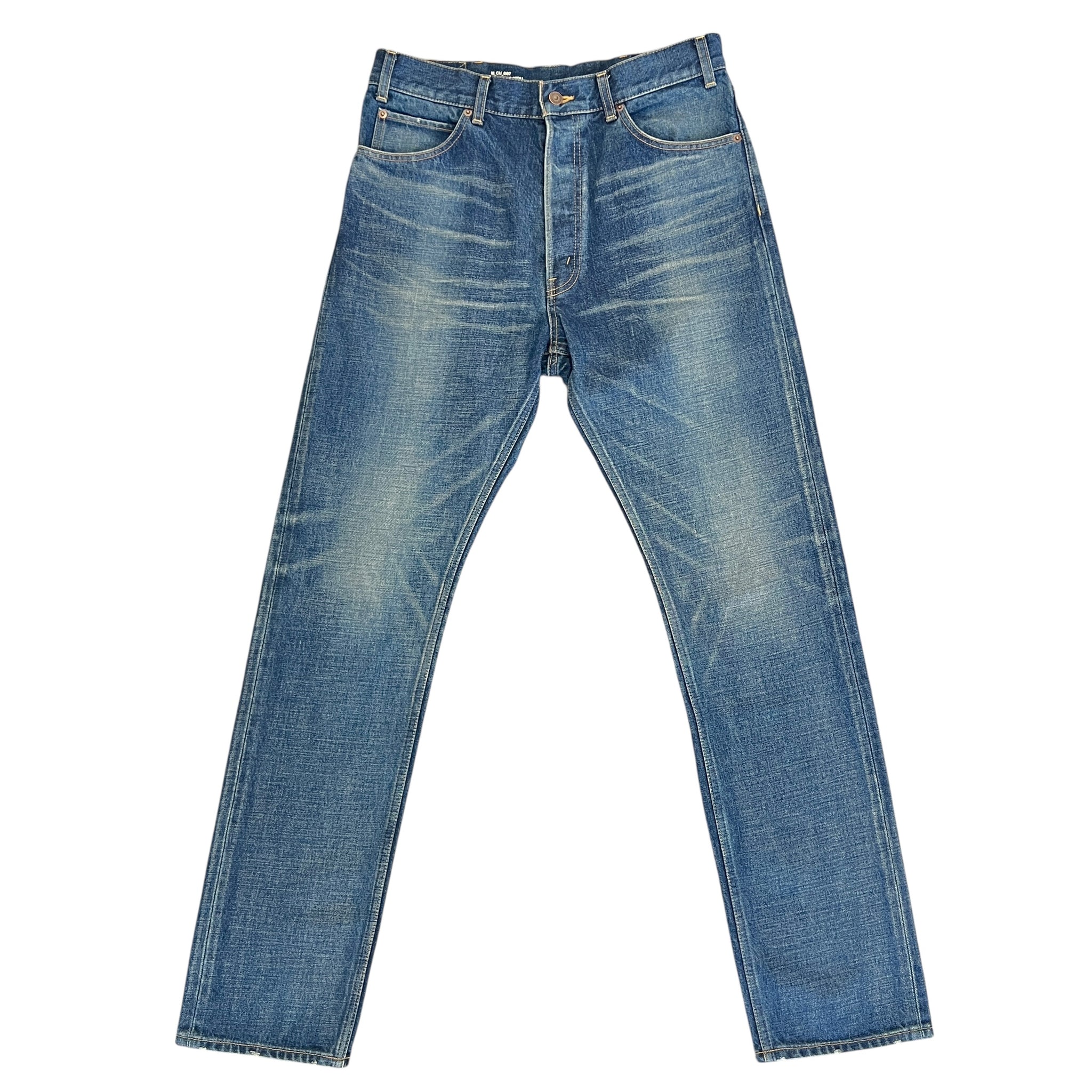 CELINE 2022SS Hedi Slimane Washed Denim Jeans 33 – SEVENSTARCLOTHING