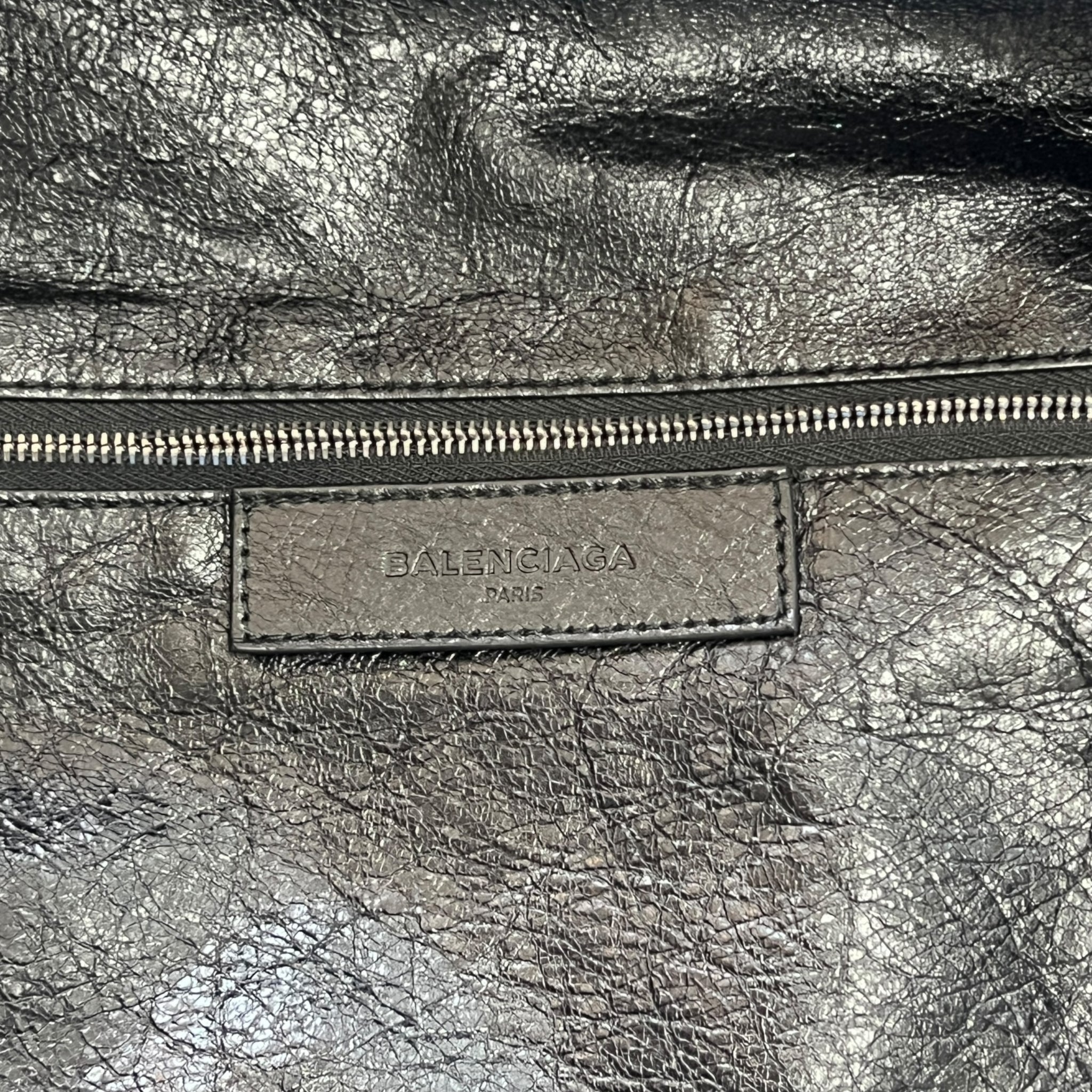 BALENCIAGA 2017SS IKEA Shopper 2way Leather Tote Bag