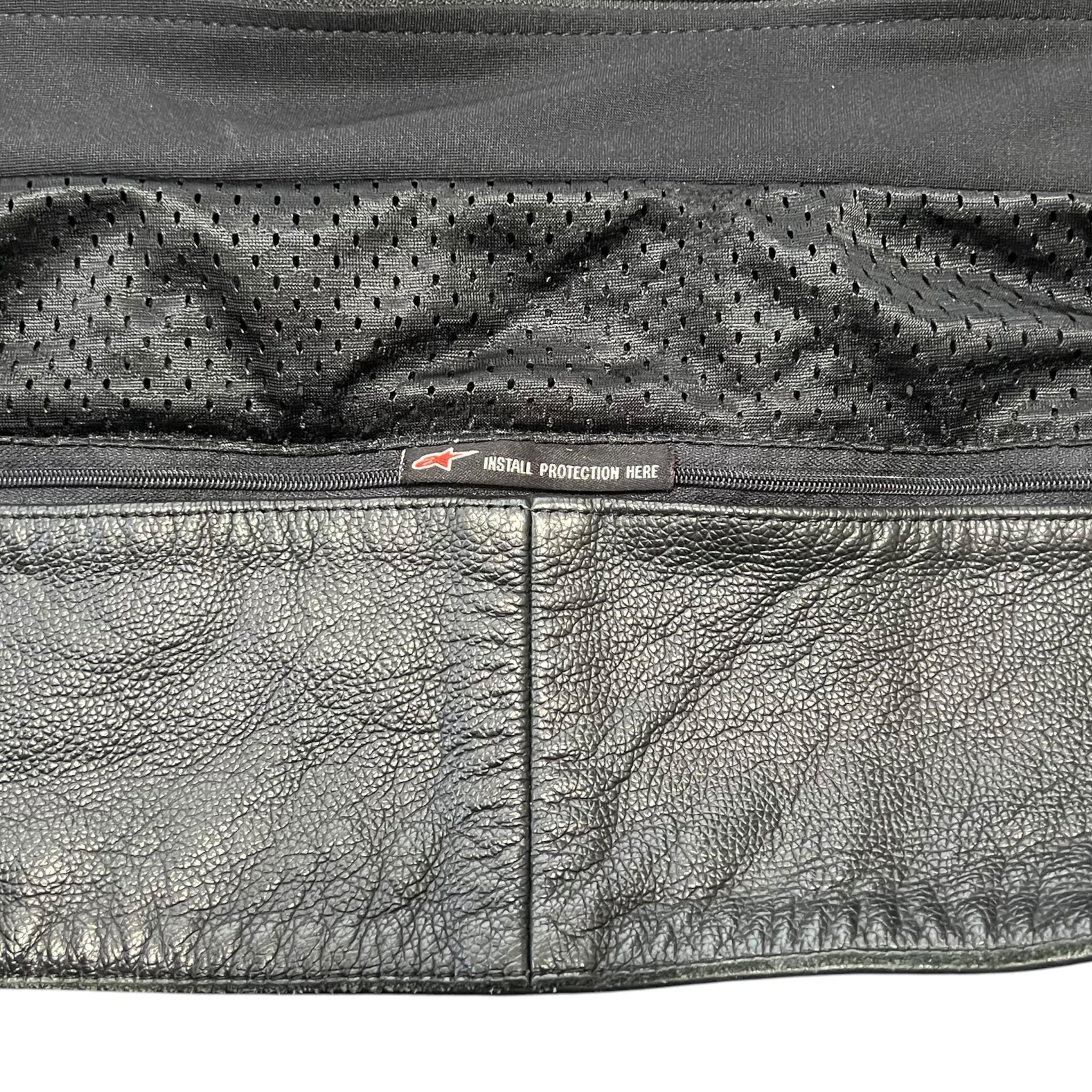 ALPINESTARS Leather Biker Jacket