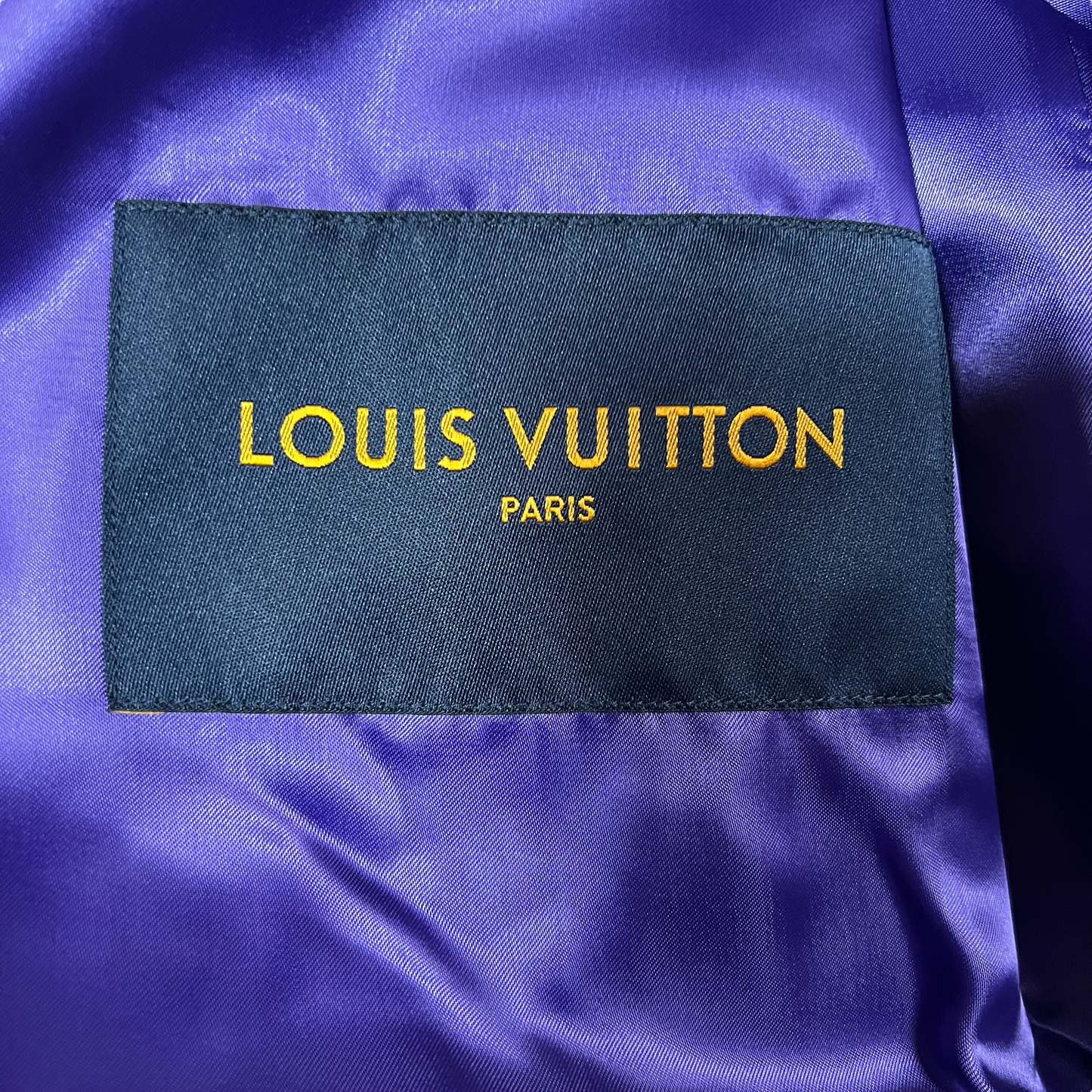 LOUIS VUITTON 2022AW MULTI PATCH MIX LEATHER VARSITY JACKET WITH KEYCHAIN