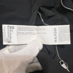RICK OWENS 2014AW NYLON PADDED HOODED COAT