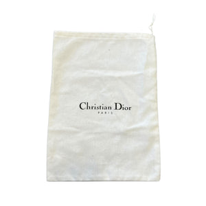 Chirstian Dior Plate Logo Heel Sandals