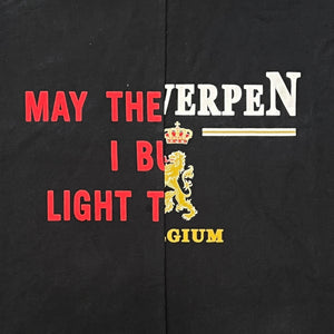 VETEMENTS 2018 Autumn Winter "May The Erpen Light" Antwerp Cotton S/S Docking Parka