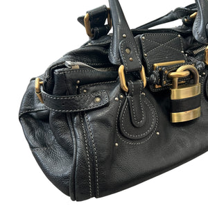 Chloe 2005 Fall Paddington Leather Boston Bag