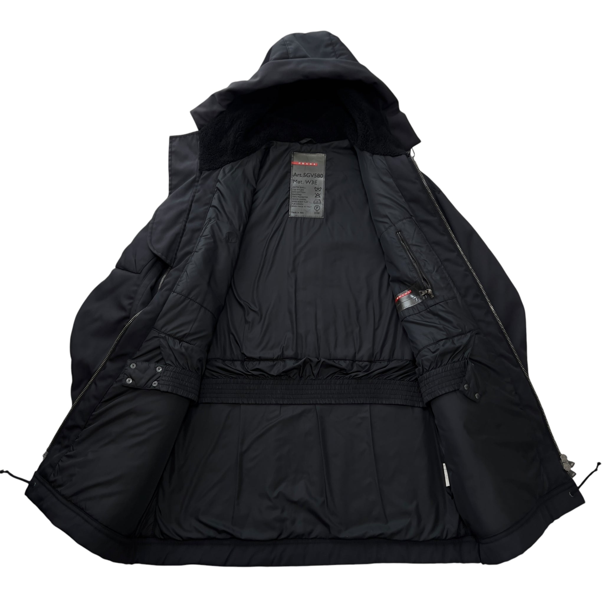 PRADA 1999AW Multi Zip Ultimate Utility MASK Bontage Jacket