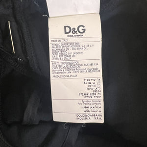 DOLCE&GABBANA 2001SS MULTI ZIP MESH TRACK PANTS