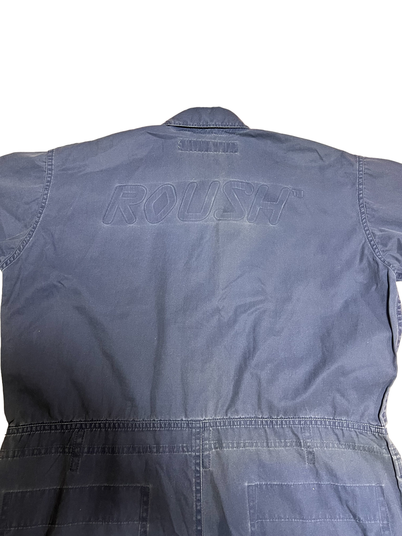 UNDERCOVER 1999SS RELIEF TSUNAGI JUMP SUITS NAVY
