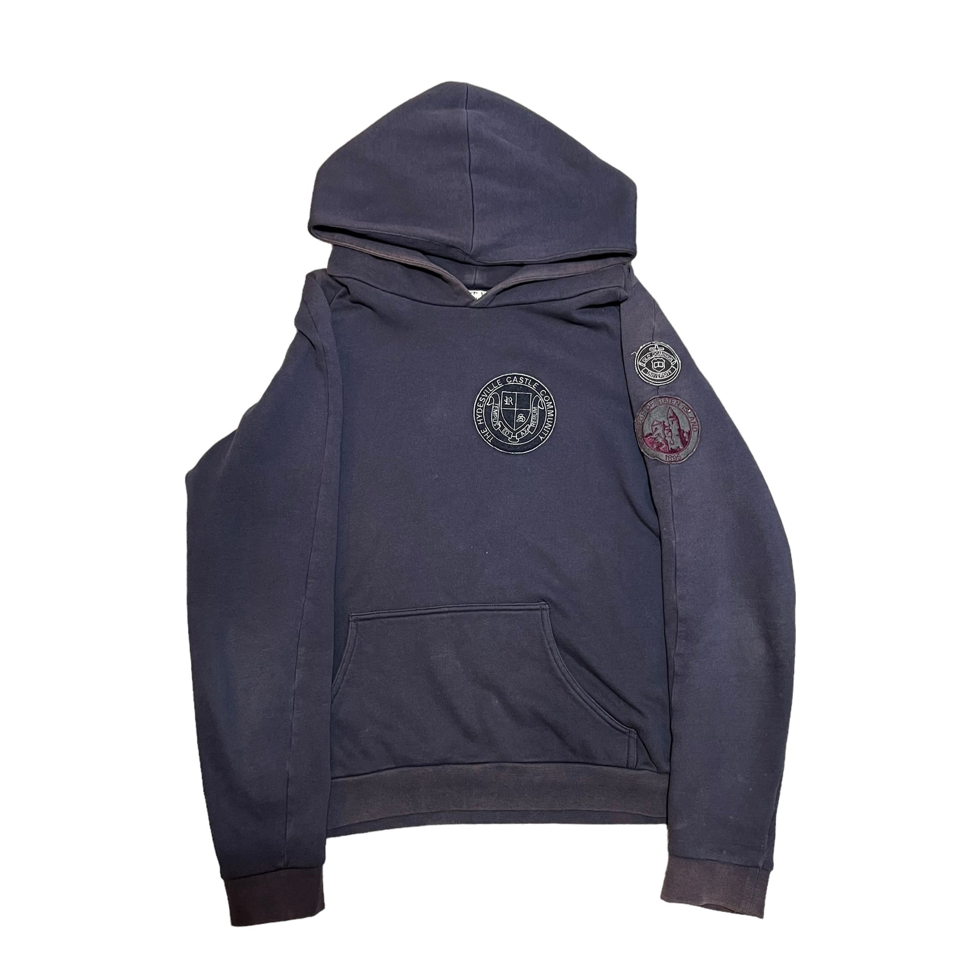 RAF SIMONS 2001AW CONFUSION SCHOOL PATCH HOODIE – SEVENSTARCLOTHING