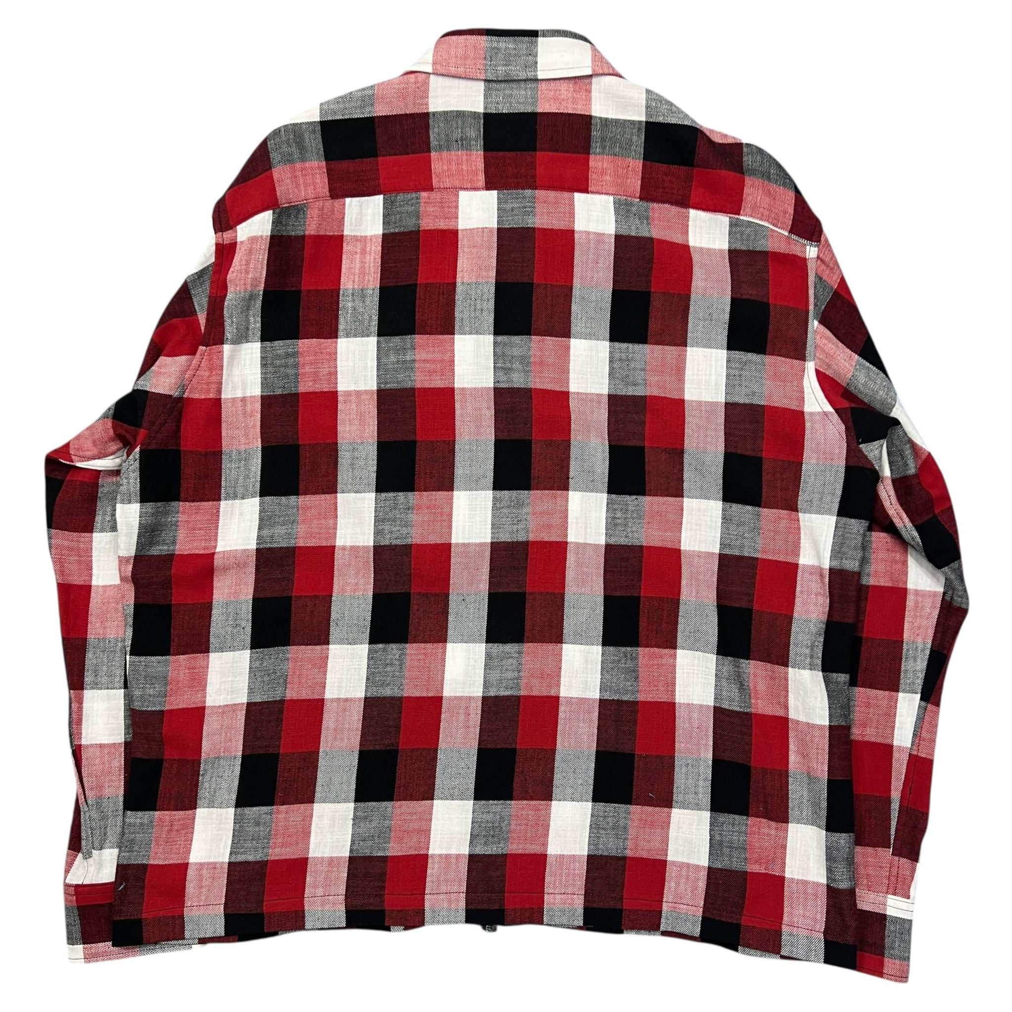 TAKAHIROMIYASHITA The Soloist. 2025SS Full Zip Jacket Type01 Black × Red