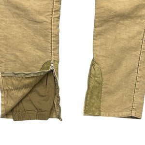 HELMUT LANG 1999AW Vintage Moleskin Astro Biker Pants