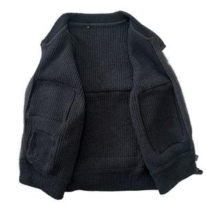 LOUIS VUITTON SS2019 Virgil Era 3D Multi-Pocket Knit Vest (Runway Reference / Black)