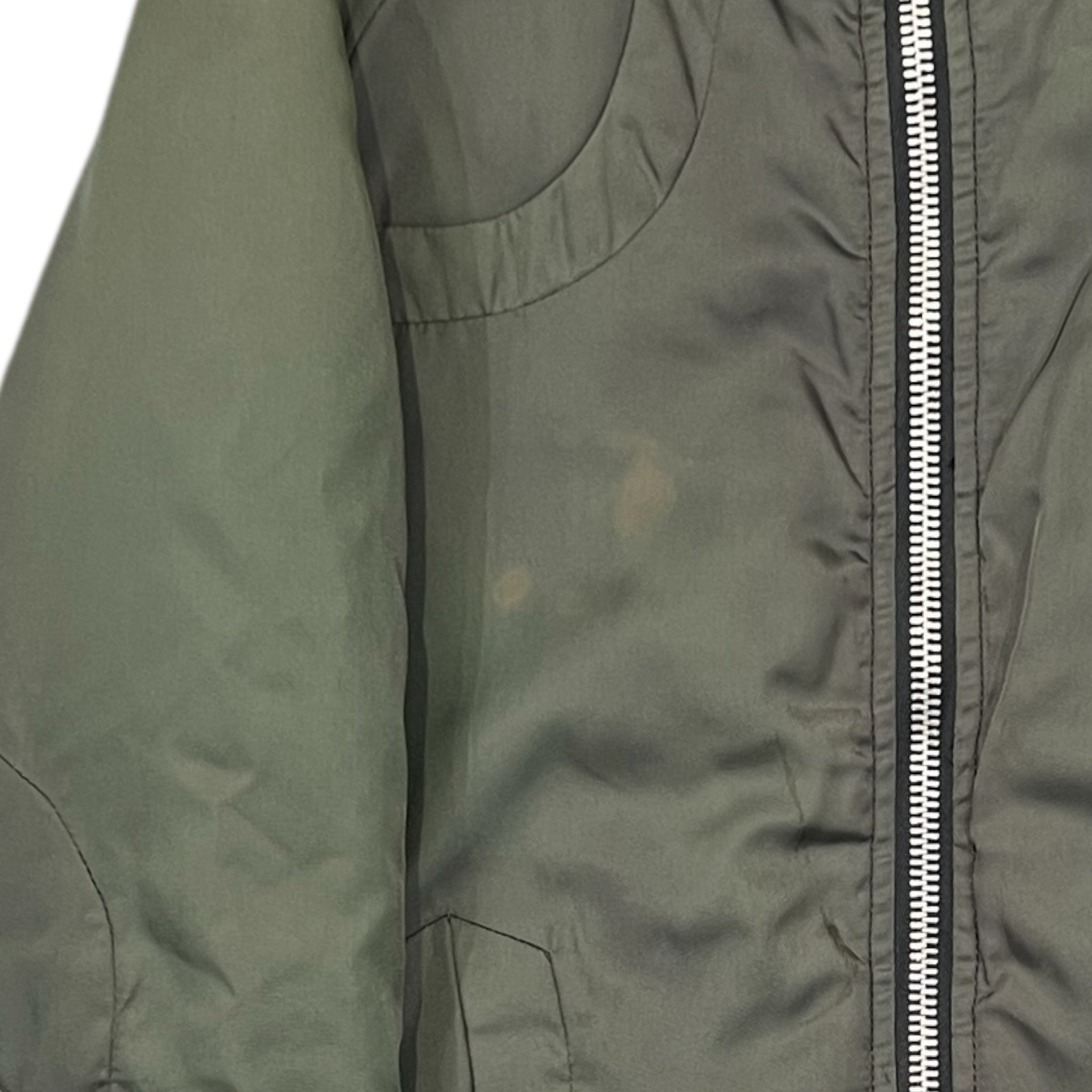 HELMUT LANG 00's Bondage Fleece Layered Bomber Jacket