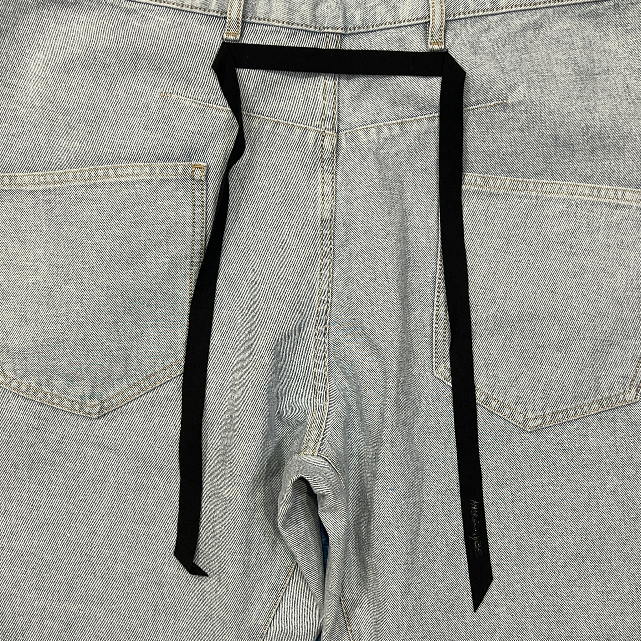 Marina Yee 2025AW Dean Blue Oversized Denim Trousers